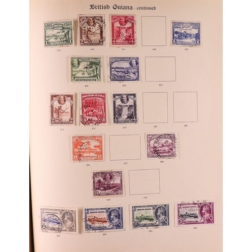 52 - GREAT BRITAIN & EMPIRE 1840-1936 USED COLLECTION in two Stanley Gibbons New Imperial albums, include... 