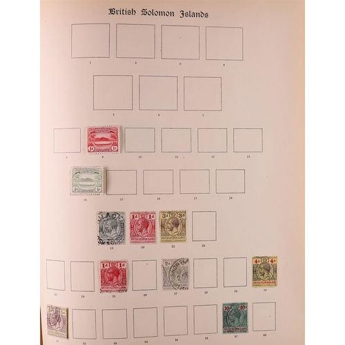 52 - GREAT BRITAIN & EMPIRE 1840-1936 USED COLLECTION in two Stanley Gibbons New Imperial albums, include... 