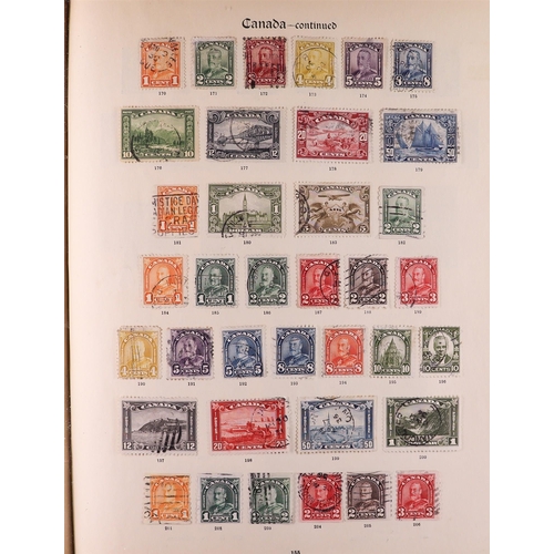 52 - GREAT BRITAIN & EMPIRE 1840-1936 USED COLLECTION in two Stanley Gibbons New Imperial albums, include... 