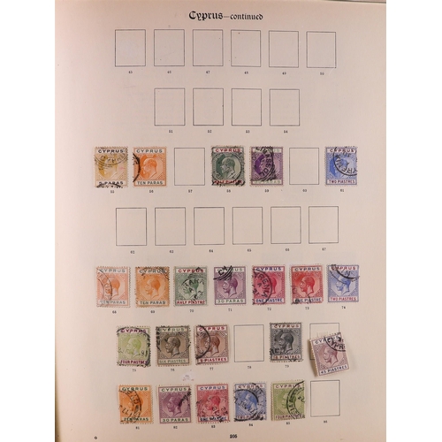 52 - GREAT BRITAIN & EMPIRE 1840-1936 USED COLLECTION in two Stanley Gibbons New Imperial albums, include... 