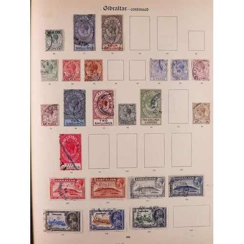 52 - GREAT BRITAIN & EMPIRE 1840-1936 USED COLLECTION in two Stanley Gibbons New Imperial albums, include... 