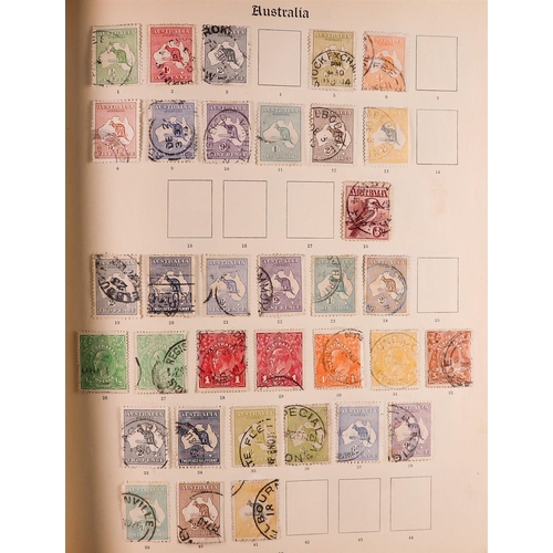 52 - GREAT BRITAIN & EMPIRE 1840-1936 USED COLLECTION in two Stanley Gibbons New Imperial albums, include... 