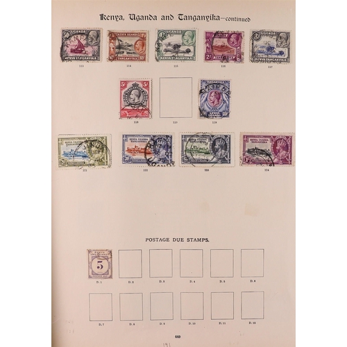 52 - GREAT BRITAIN & EMPIRE 1840-1936 USED COLLECTION in two Stanley Gibbons New Imperial albums, include... 