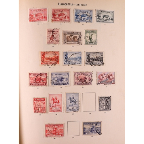 52 - GREAT BRITAIN & EMPIRE 1840-1936 USED COLLECTION in two Stanley Gibbons New Imperial albums, include... 