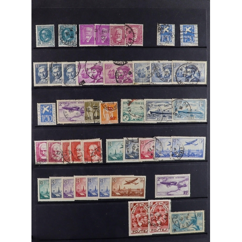 523 - FRANCE COVERS & STAMPS in a binder, includes collection of 1850's - 1860's ELs & some pieces bearing... 