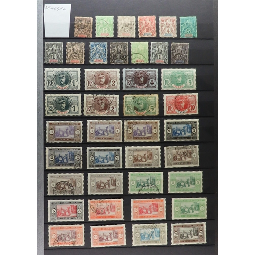 530 - FRENCH COLONIES COLLECTION/ACCUMULATION 19th Century to 2000's mint (later issues never hinged) and ... 