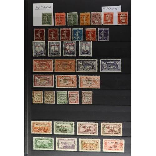 530 - FRENCH COLONIES COLLECTION/ACCUMULATION 19th Century to 2000's mint (later issues never hinged) and ... 