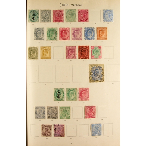 55 - BRITISH EMPIRE COLLECTION 1840-1935 mint & used stamps in the 1923 Imperial album, includes Great Br... 