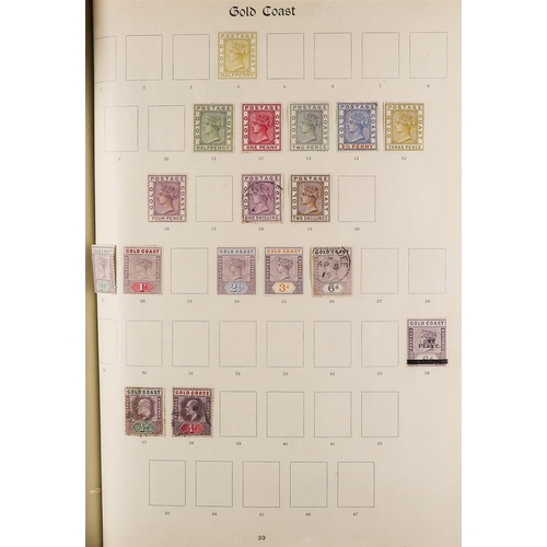 55 - BRITISH EMPIRE COLLECTION 1840-1935 mint & used stamps in the 1923 Imperial album, includes Great Br... 