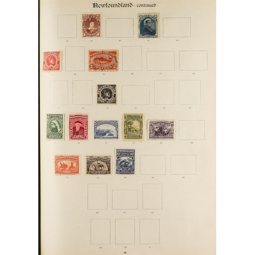 55 - BRITISH EMPIRE COLLECTION 1840-1935 mint & used stamps in the 1923 Imperial album, includes Great Br... 