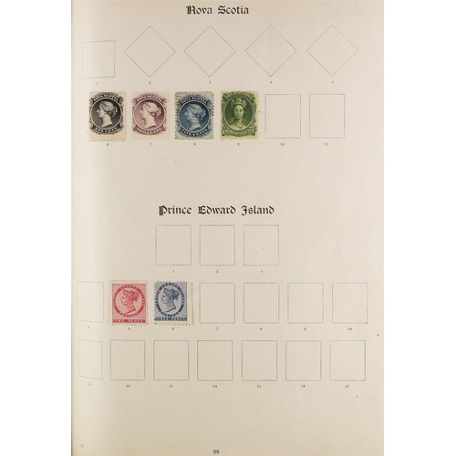 55 - BRITISH EMPIRE COLLECTION 1840-1935 mint & used stamps in the 1923 Imperial album, includes Great Br... 