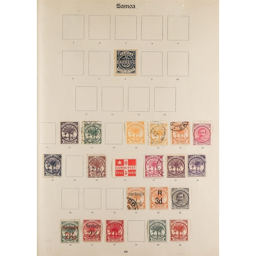 55 - BRITISH EMPIRE COLLECTION 1840-1935 mint & used stamps in the 1923 Imperial album, includes Great Br... 