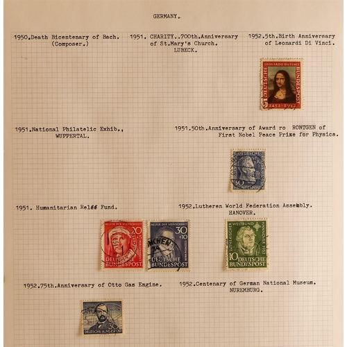 581 - GERMANY ACCUMULATION of mint & used stamps in albums and stock books, in a large carton. States, Inf... 