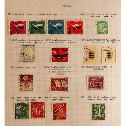 581 - GERMANY ACCUMULATION of mint & used stamps in albums and stock books, in a large carton. States, Inf... 