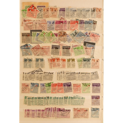 581 - GERMANY ACCUMULATION of mint & used stamps in albums and stock books, in a large carton. States, Inf... 