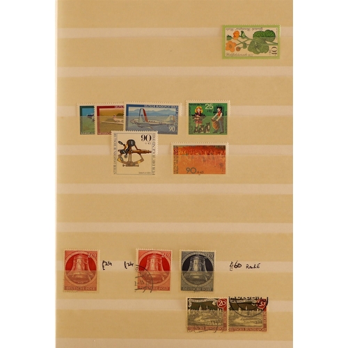 581 - GERMANY ACCUMULATION of mint & used stamps in albums and stock books, in a large carton. States, Inf... 