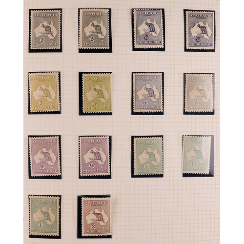 62 - BRITISH COMMONWEALTH COLLECTION Mostly 1910's-1940's mainly mint collection in album, includes (all ... 