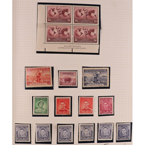 62 - BRITISH COMMONWEALTH COLLECTION Mostly 1910's-1940's mainly mint collection in album, includes (all ... 