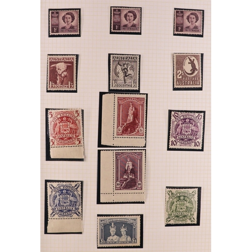 62 - BRITISH COMMONWEALTH COLLECTION Mostly 1910's-1940's mainly mint collection in album, includes (all ... 