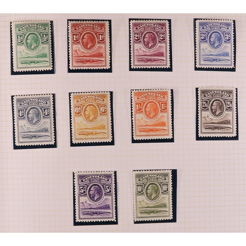 62 - BRITISH COMMONWEALTH COLLECTION Mostly 1910's-1940's mainly mint collection in album, includes (all ... 