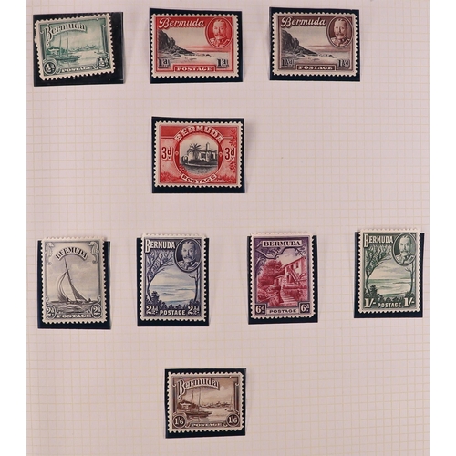 62 - BRITISH COMMONWEALTH COLLECTION Mostly 1910's-1940's mainly mint collection in album, includes (all ... 