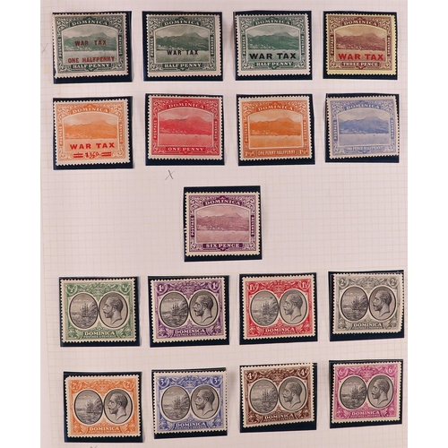 62 - BRITISH COMMONWEALTH COLLECTION Mostly 1910's-1940's mainly mint collection in album, includes (all ... 