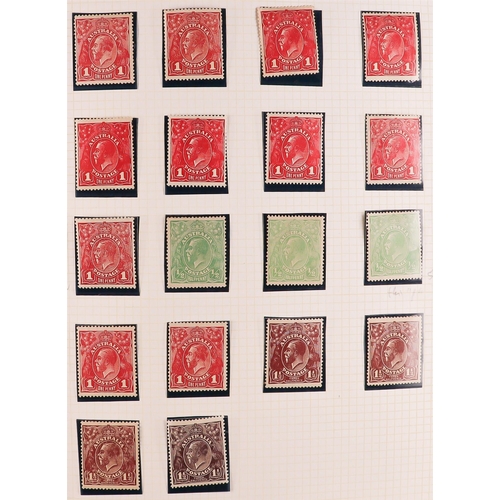 62 - BRITISH COMMONWEALTH COLLECTION Mostly 1910's-1940's mainly mint collection in album, includes (all ... 