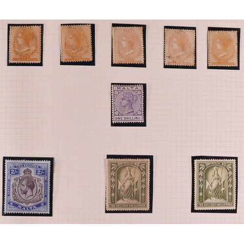 62 - BRITISH COMMONWEALTH COLLECTION Mostly 1910's-1940's mainly mint collection in album, includes (all ... 