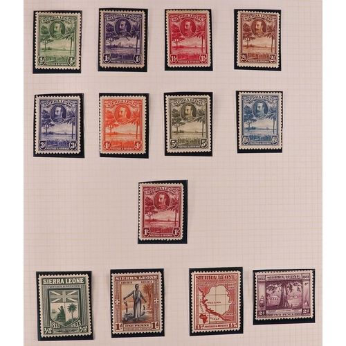 62 - BRITISH COMMONWEALTH COLLECTION Mostly 1910's-1940's mainly mint collection in album, includes (all ... 