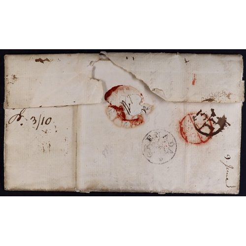 626 - GRENADA 1785 (7 Apr) lengthy entire letter to Great Britain, endorsed 'per packet', bearing rate mar... 