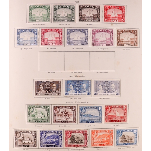 63 - BRITISH COMMONWEALTH 1936-1952 KGVI COLLECTION in well filled Stanley Gibbons 'King George VI' album... 