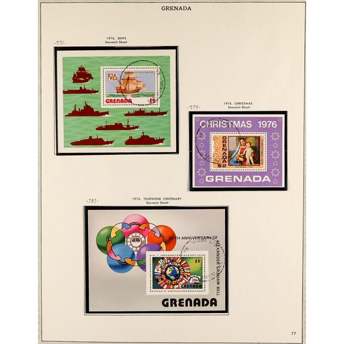 635 - GRENADA 1953 - 1983 COLLECTION in album of chiefly never hinged mint sets & miniature sheets, some G... 