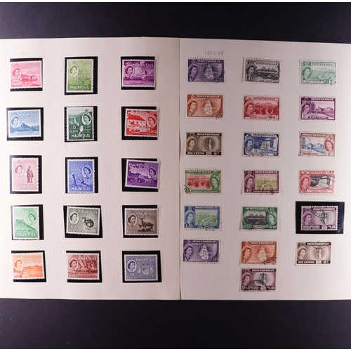 65 - COMMONWEALTH 1953 - 1970 COLLECTION in six spring back albums, of mint (much never hinged) and fine ... 