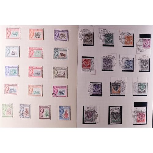 65 - COMMONWEALTH 1953 - 1970 COLLECTION in six spring back albums, of mint (much never hinged) and fine ... 