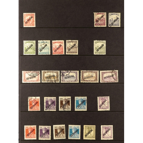 650 - HUNGARY 1918 - 1938 COLLECTION of approx 900 mint & used stamps (often 1 of each) plus a few miniatu... 