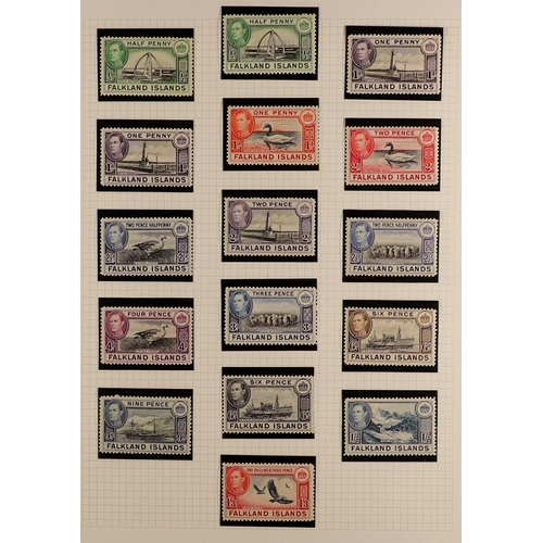 66 - BRITISH COMMONWEALTH COLLECTION 1910's-1970's mostly mint (many never hinged) stamps in hingeless mo... 