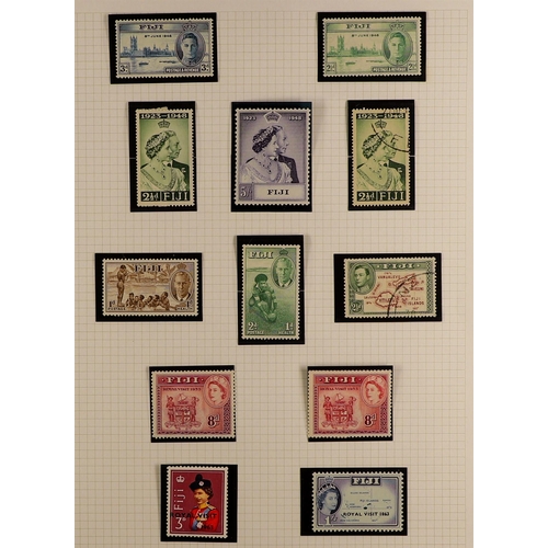 66 - BRITISH COMMONWEALTH COLLECTION 1910's-1970's mostly mint (many never hinged) stamps in hingeless mo... 