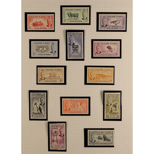 66 - BRITISH COMMONWEALTH COLLECTION 1910's-1970's mostly mint (many never hinged) stamps in hingeless mo... 