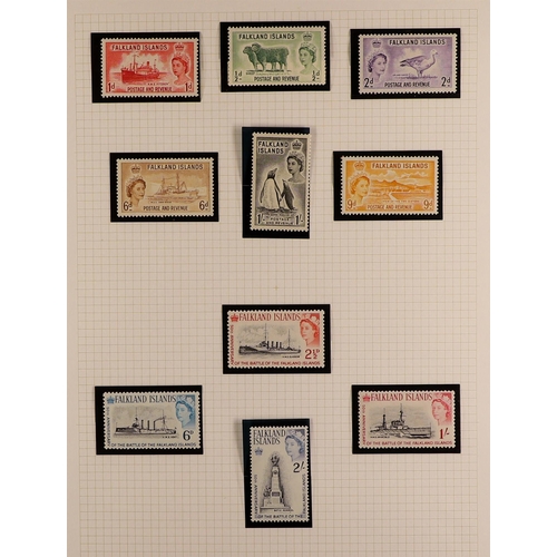 66 - BRITISH COMMONWEALTH COLLECTION 1910's-1970's mostly mint (many never hinged) stamps in hingeless mo... 