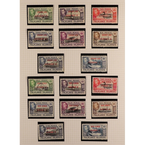 66 - BRITISH COMMONWEALTH COLLECTION 1910's-1970's mostly mint (many never hinged) stamps in hingeless mo... 