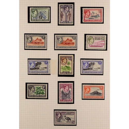 66 - BRITISH COMMONWEALTH COLLECTION 1910's-1970's mostly mint (many never hinged) stamps in hingeless mo... 