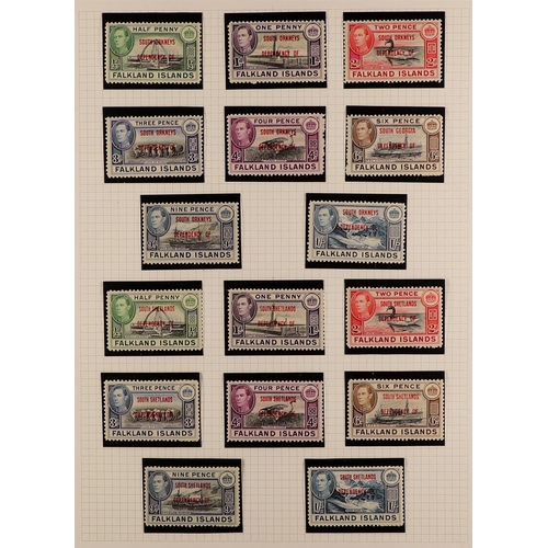 66 - BRITISH COMMONWEALTH COLLECTION 1910's-1970's mostly mint (many never hinged) stamps in hingeless mo... 