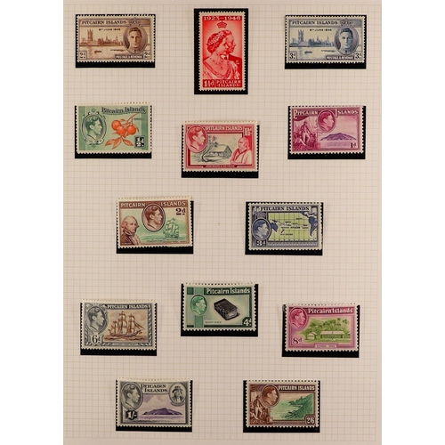 66 - BRITISH COMMONWEALTH COLLECTION 1910's-1970's mostly mint (many never hinged) stamps in hingeless mo... 