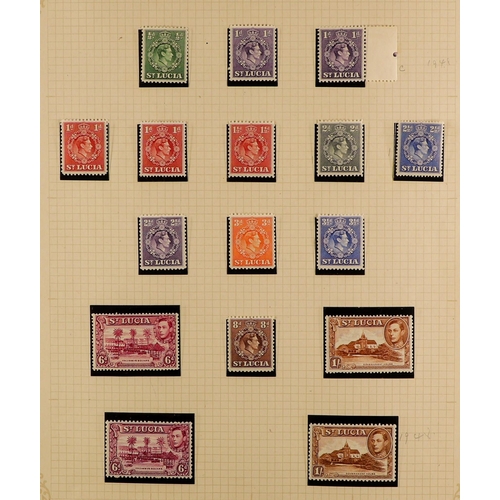 66 - BRITISH COMMONWEALTH COLLECTION 1910's-1970's mostly mint (many never hinged) stamps in hingeless mo... 