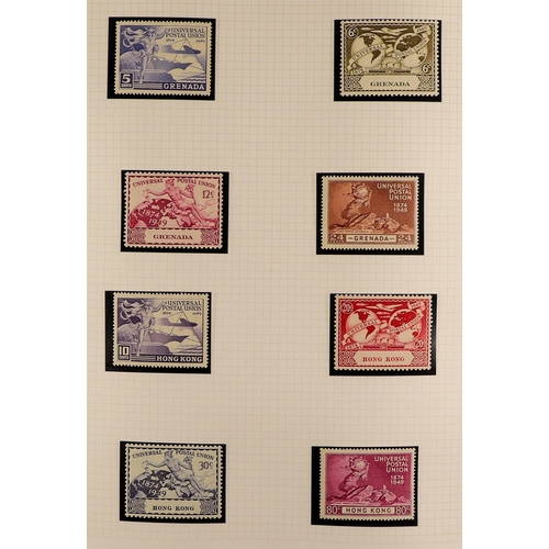 66 - BRITISH COMMONWEALTH COLLECTION 1910's-1970's mostly mint (many never hinged) stamps in hingeless mo... 