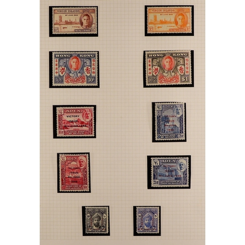 66 - BRITISH COMMONWEALTH COLLECTION 1910's-1970's mostly mint (many never hinged) stamps in hingeless mo... 