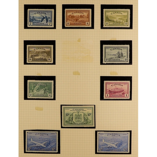 66 - BRITISH COMMONWEALTH COLLECTION 1910's-1970's mostly mint (many never hinged) stamps in hingeless mo... 