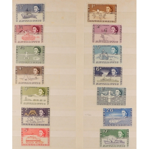 67 - BRITISH COMMONWEALTH BETTER RANGES 1862-1960 mostly mint stamps in stockbook, includes (all mint) An... 