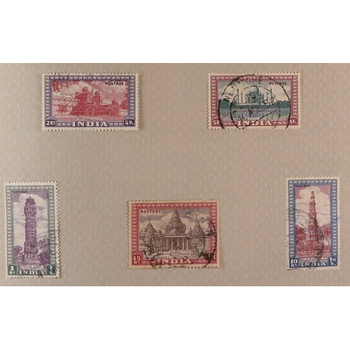 670 - INDIA 1954 STAMP CENTENARY SOUVENIR ALBUM issued by the Indian Posts & Telegraphs Department, includ... 