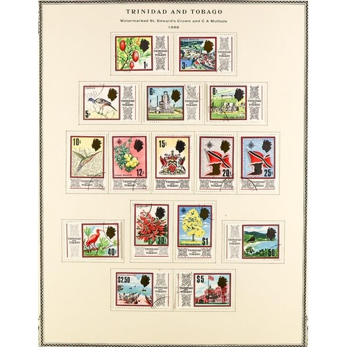 69 - COMMONWEALTH collection of several 1000 chiefly very fine used stamps in a large album, includes Bri... 